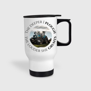 The Deeper I plough, The louder she grunts