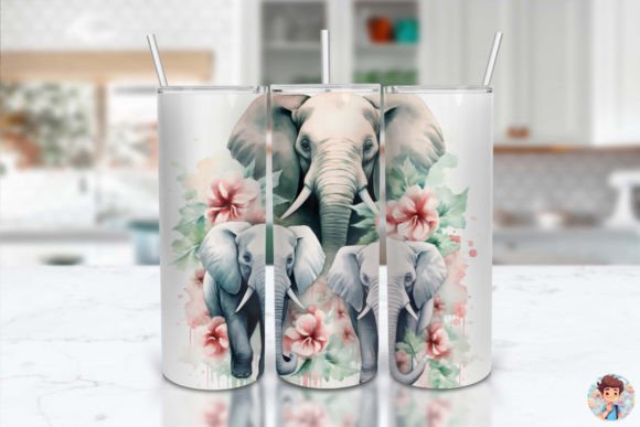 Elephant Family Tumbler