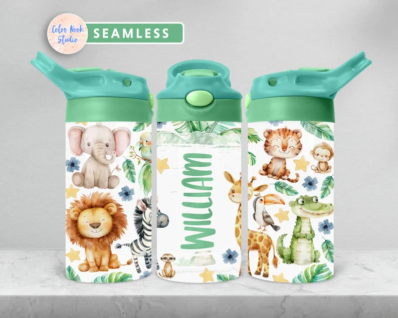 kids flip top water bottle - Image 6
