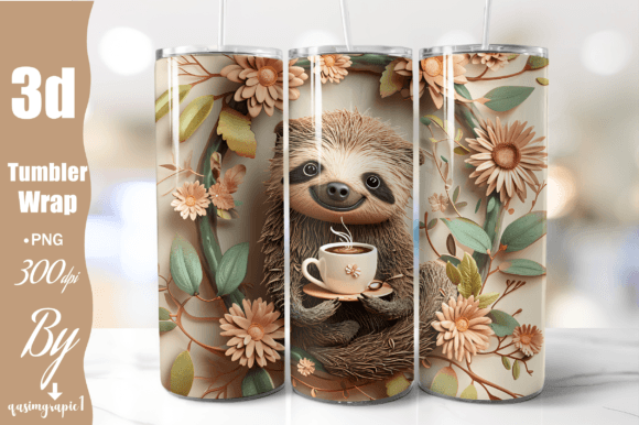 coffee sloth Tumbler
