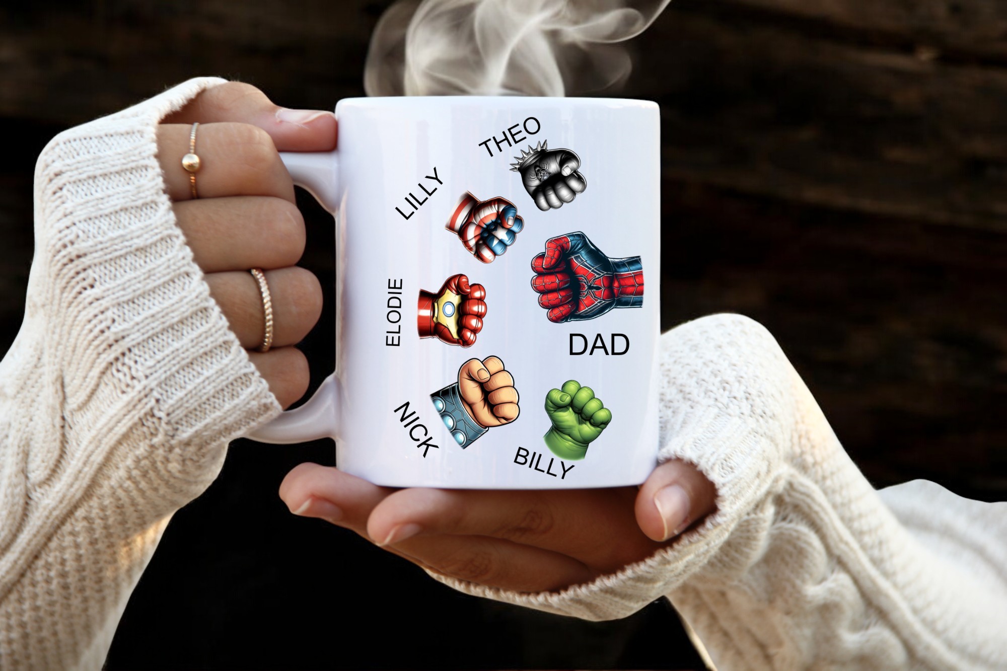 Character Hands Mug