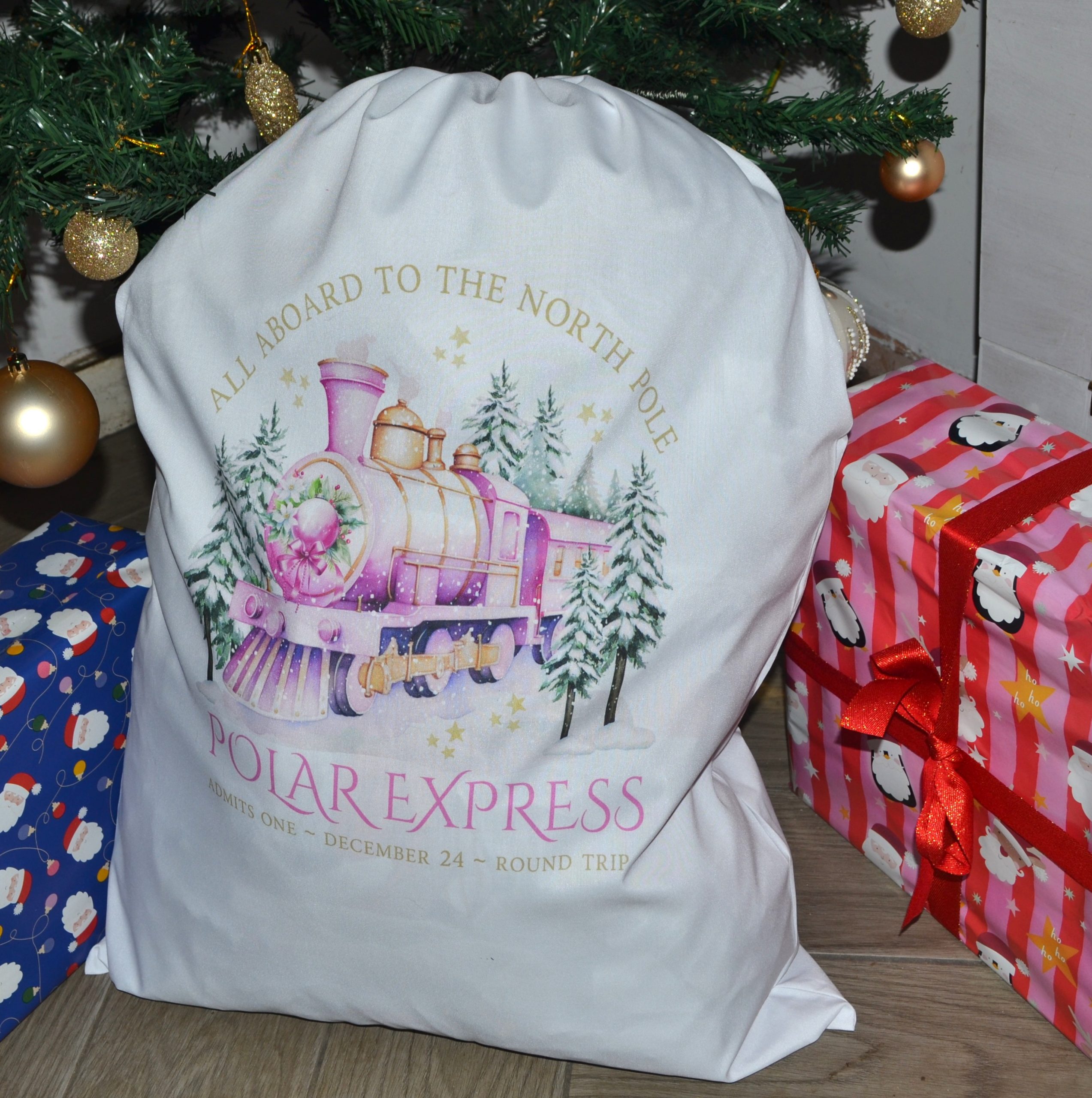 Polar Express Santa sack