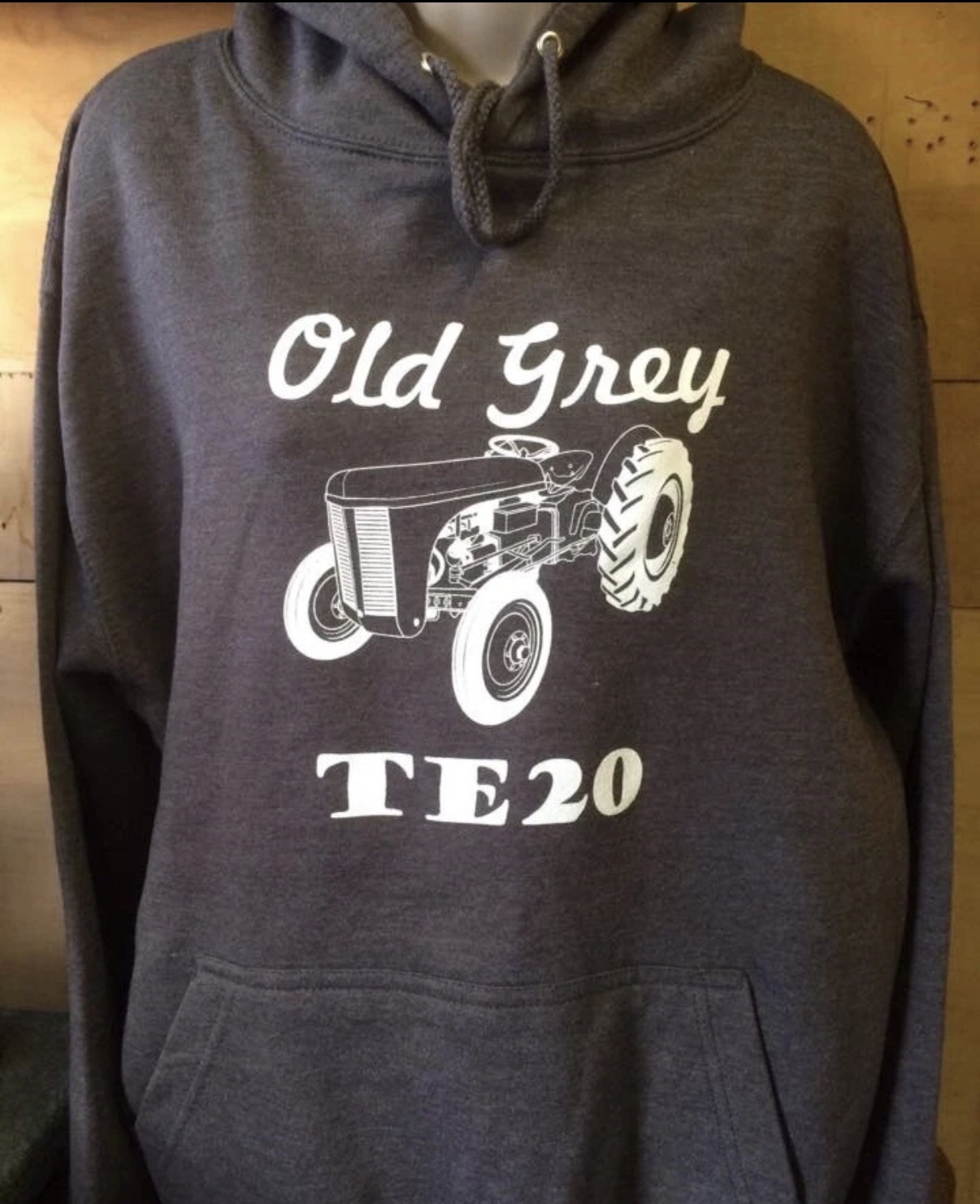 Old grey TE20 Hoody